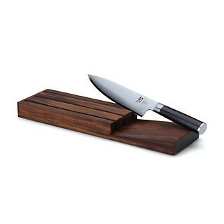 Messerblock für die Schublade für 3 Messer aus Akazien-Holz