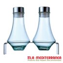 Set Salz- und Pfeffer-Streuer Kikura aus Glas mit...