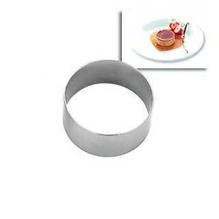 Runder Dessert-Ring aus Edelstahl