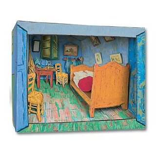 Tatebanko Bausatz für Papierdiorama Vincent Van Gogh