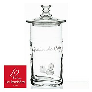 La Rochère Vorrats-Glas Grain de Café für Kaffee