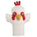 Handgemachte Filz Handpuppe aus Nepal Huhn