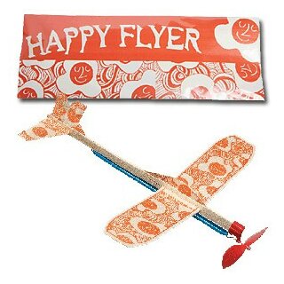 Flugzeug-Modell Artful Flyer: Happy Flyer aus Balsa-Holz