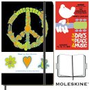 Moleskine Woodstock Notizbuch Peace A5 blanko, Limited...