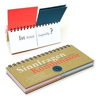 Frage-Spiel-Set Der Sinnfragen-Kombinator von Pia Frey