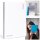 Fantasticpaper Couture Notizbuch A5 kariert, Snow mit Silberschnitt