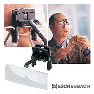 Brillen-Aufsteck-Lupe Labo Clip