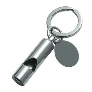 Schlüsselanhänger Pipe aus Metall mit Pfeife