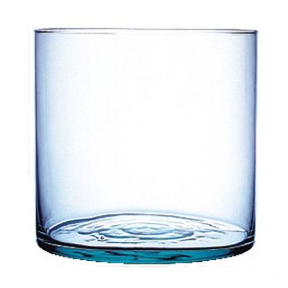 Blumen Vase aus Glas, rund