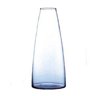 Blumen Vase aus Glas, konisch