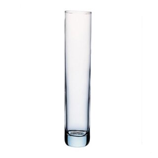 Blumen Vase Zylinder aus Glas