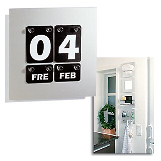 PO:Design Dauer-Kalender Quadrat für die Wand