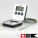 Bengt EK Design Digital Thermometer mit Timer, Schwarz