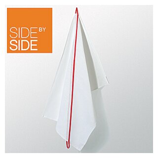 Side by Side Geschirr-Tuch Loop aus Halbleinen, Modell Diagonal