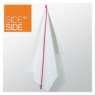 Side by Side Geschirr-Tuch Loop aus Halbleinen, Modell Diagonal